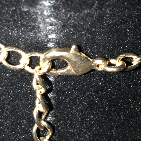 Sparkly rhinestone colored necklace - Picture 7 of 11